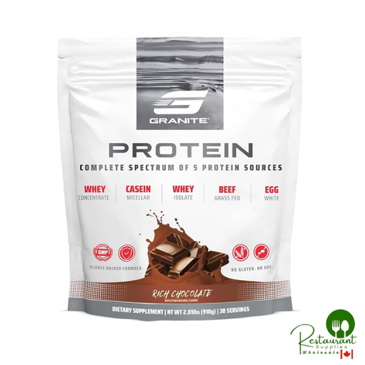 Granite Nutrition Protein Powder 2.01lbs - Premium 5-Source Blend