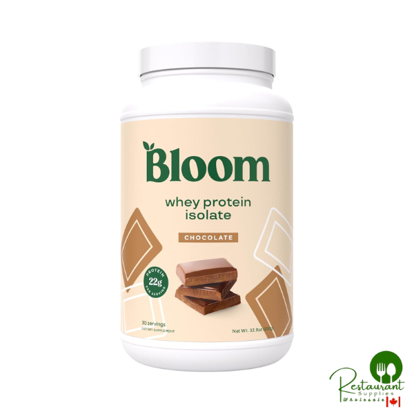 Bloom Protein Bloom Nutrition Whey Isolate Protein Powder, Chocolate – Prime ...