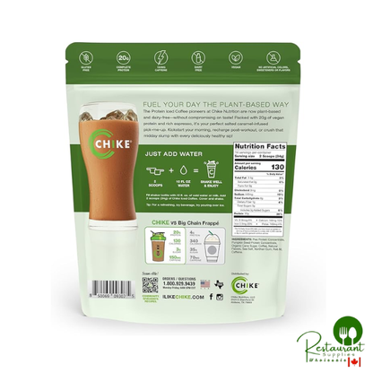 CHIKE Salted Caramel Latte Protein Iced Coffee Plant Protein