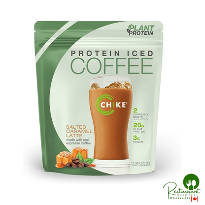 CHIKE Salted Caramel Latte Protein Iced Coffee Plant Protein