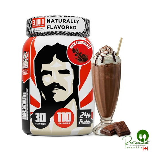 Old School Labs Protein Powder Isolate Sourced from Egg, Milk,& Beef Rich Chocolate Flavor