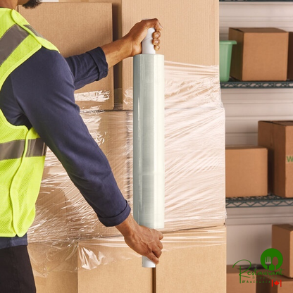 Western Plastics 20" x 1,000' Pallet Wrap Film / Stretch Film 70 Gauge DSW03 - 4/Case