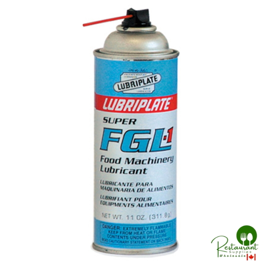 L0231-063 LUBRIPLATE FGL-1 SEVERE DUTY FOOD GRADE SPRAY GREASE – CASE OF 12 – 11oz AEROSOL CANS