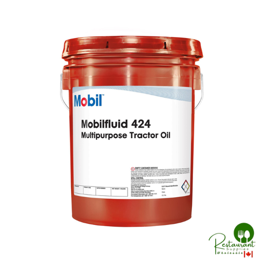 MOBIL FLUID 424 MULTI-TEMP, HYDROSTATIC DRIVE FLUID – 5 GALLON PAIL