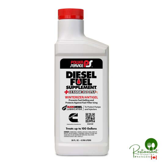 POWER SERVICE 1026-12 DIESEL FUEL SUPPLEMENT- 26 OZ – 12 PACK