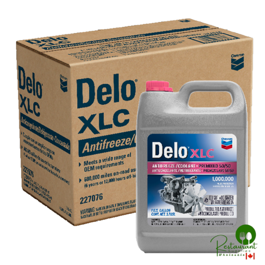 CHEVRON DELO XLC ANTIFREEZE/COOLANT – CASE OF 4 – 1 GALLON JUGS