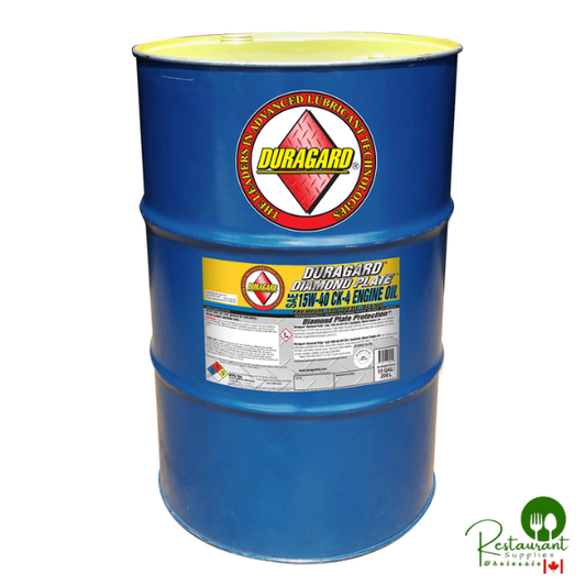 15W40 Duragard Diamond Plate PREMIUM QUALITY SYNTHETIC BLEND OIL- API Certified CK-4/SN – 55 GALLON DRUM [ LOWEST PRICE 15W-40 ]