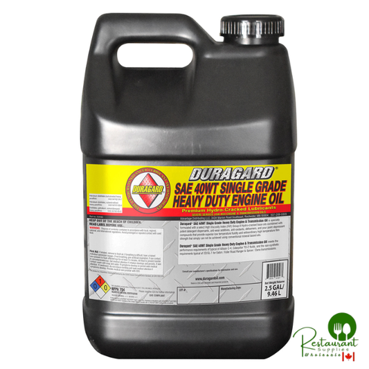 DURAGARD® PREMIUM FLEET HD 40W, LOW ASH ENGINE OIL – 2.5 GALLON JUG – SINGLE
