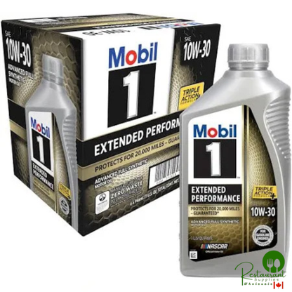 MOBIL 1 EP 10W30 -CASE OF 6 – 1 QUART BOTTLES