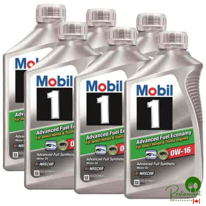 MOBIL 1 0W16 – CASE OF 6 QUARTS