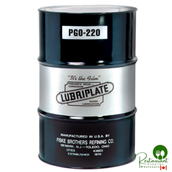L0838-062 LUBRIPLATE PGO-220, 100% POLYALKYLENE GLYCOL (PAG) GEAR OIL, ISO-220 – 55 GALLON DRUM