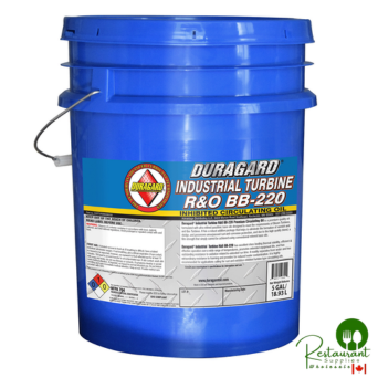 DURAGARD® TURBINE BB-220 R&O, ISO-220, INHIBITED TURBINE CIRCULATING OIL, REPLACES MOBIL DTE BB – 5 GALLON PAIL