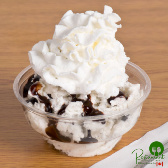 Fabri-Kal Indulge DE5 5 oz. Clear PET Sundae Cup - 1,000/Case