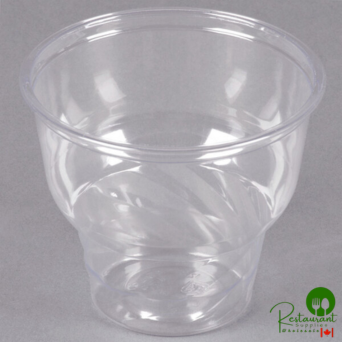 Fabri-Kal Indulge DE12 12 oz. Clear PET Sundae Cup - 1,000/Case