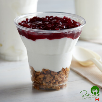 9 oz. PET Parfait / Dessert Cup - 500/Case
