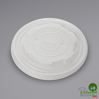 Fineline 42FCLPLA115 Conserveware CPLA Lid for 12/16/24/32 oz. Food Containers - 500/Case