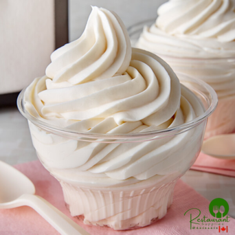 8 oz. Clear Plastic Dessert Cup By Prime - 1,000/Case