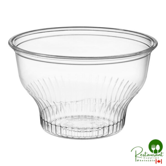 8 oz. Clear Plastic Dessert Cup By Prime - 1,000/Case