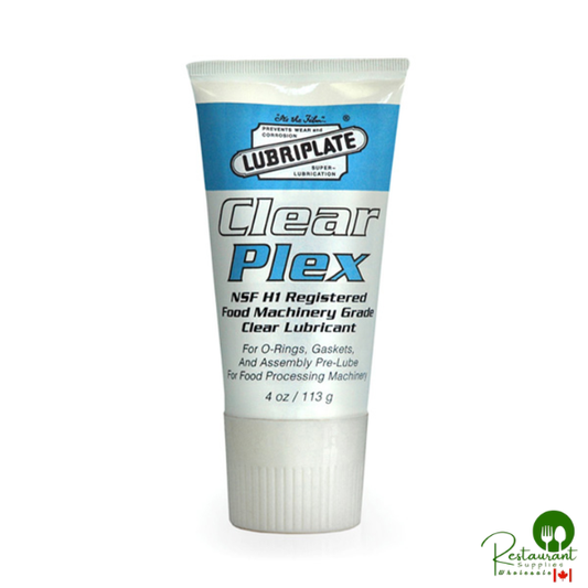 L0353-082-S LUBRIPLATE CLEARPLEX, CLEAR ZF-ALUMINUM COMPLEX NLGI-1, FOOD GRADE GREASE – 4oz TUBE – SINGLE