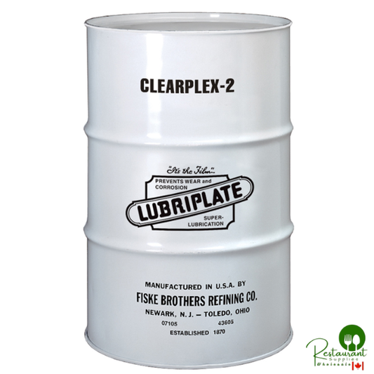 L0351-040 LUBRIPLATE CLEARPLEX-2 – 55 GALLON DRUM