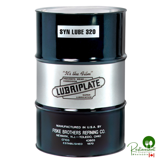 L0976-062 LUBRIPLATE SYN LUBE 320 (100% SYNTHETIC COMPRESSOR / CIRCULATING FLUID) – 55 GALLON DRUM