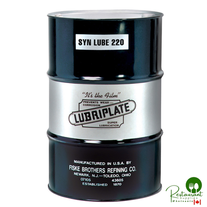 L0975-062 LUBRIPLATE SYN LUBE 220 (100% SYNTHETIC COMPRESSOR / CIRCULATING FLUID) – 55 GALLON DRUM