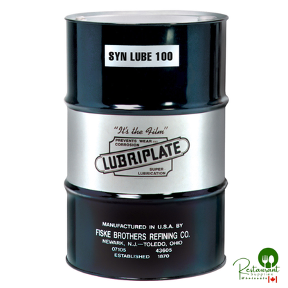 L0973-062 LUBRIPLATE SYN LUBE 100 (100% SYNTHETIC COMPRESSOR / CIRCULATING FLUID) – 55 GALLON DRUM