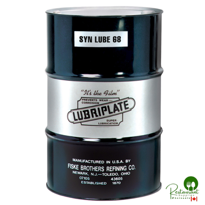 L0972-062 LUBRIPLATE SYN LUBE 68 (100% SYNTHETIC COMPRESSOR / CIRCULATING FLUID) – 55 GALLON DRUM