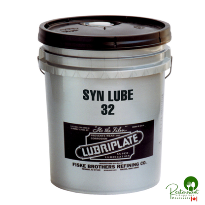 L0970-060 LUBRIPLATE SYN LUBE 32 100% SYNTHETIC, ZF, PAO / ESTER SEVERE LOW TEMP ( -70F ), EXTREME LIFE OR SEALED FOR LIFE HYDRAULIC FLUID – 5 GALLON PAIL