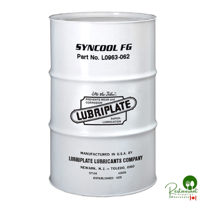 L0963-062 LUBRIPLATE SYNCOOL FG ISO-41 100% SYNTHETIC ULTRA COOLANT – 55 GALLON DRUM