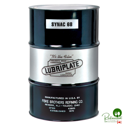 L0934-062 LUBRIPLATE SYNAC-68 (100% SYNTHETIC DIESTER FOR STEAM TURBINE & COMPRESSORS) – 55 GALLON DRUM