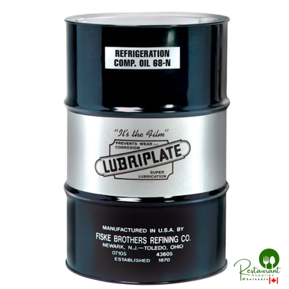 L0842-062 LUBRIPLATE REFRIGERATION COMP. OIL 68-N – 55 GALLON DRUM