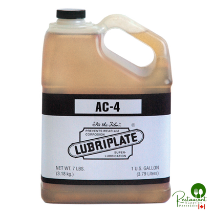 L0710-057 LUBRIPLATE AIR COMPRESSOR OIL AC-4 – CASE OF 4 – 1 GALLON JUGS