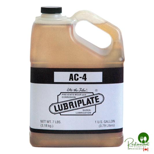 L0710-057 LUBRIPLATE AIR COMPRESSOR OIL AC-4 – CASE OF 4 – 1 GALLON JUGS
