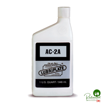 L0707-054 LUBRIPLATE AIR COMPRESSOR OIL AC-2A – CASE OF 12 – 1 QUART BOTTLES