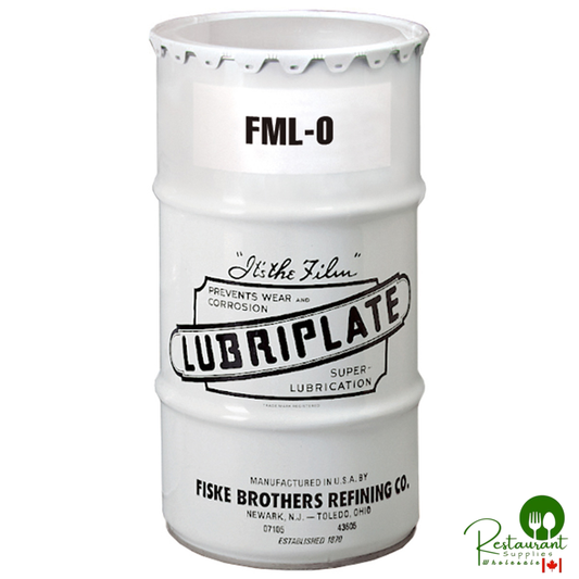 L0143-039 LUBRIPLATE SUPER FML-0 USP White Mineral-Oil Based Food Grade Grease – 16 GALLON KEG