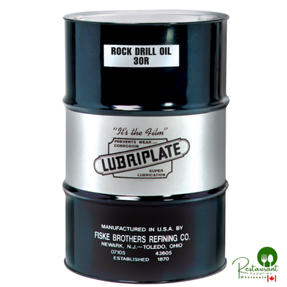 L0848-062 LUBRIPLATE ROCK DRILL OIL 30R, (ISO-100) (30wt) – 55 GALLON DRUM