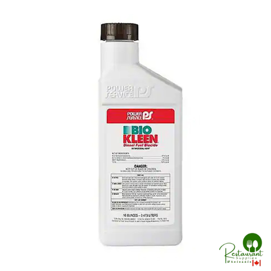 9016-09 Power Service Bio Kleen Diesel Fuel Biocide Fuel Additive – Case of 9 – 16 oz Bottles
