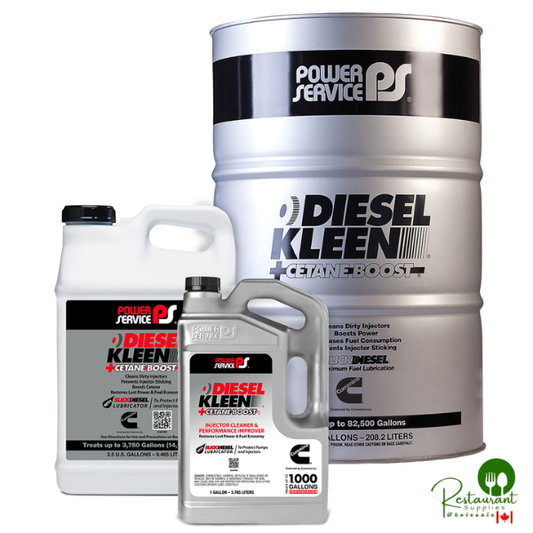 POWER SERVICE DIESEL KLEEN+ CETANE BOOST 3850-02 – CASE OF 2 – 2.5 GALLON JUG
