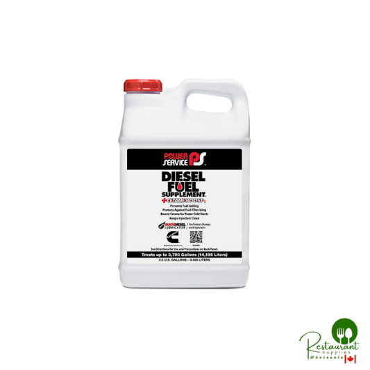 POWER SERVICE DIESEL FUEL SUPPLEMENT, ANTI-GEL+CETANE BOOST 1050-02 – CASE OF 2 – 2.5 GALLON JUG