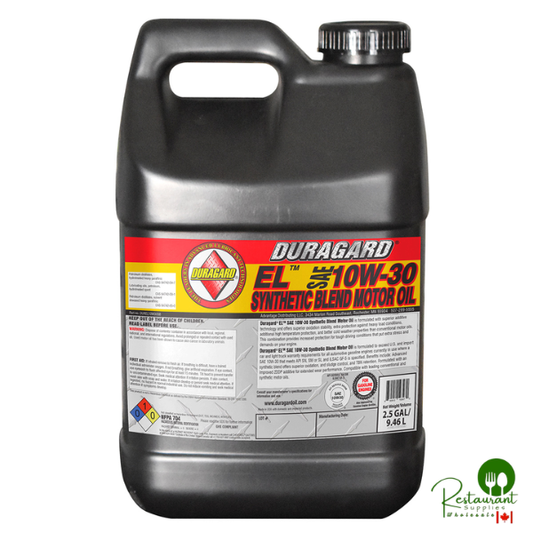 DURAGARD® EL 10W30 EXTENDED LIFE SYNTHETIC BLEND OIL, API LICENSED GF-5/SN – 2.5 GALLON JUG – SINGLE