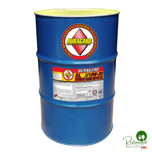 DURAGARD® EL 10W30 EXTENDED LIFE SYNTHETIC BLEND OIL, API LICENSED GF-5/SN 55 – GALLON DRUM