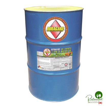 DURAGARD® DIAMOND PLATE® dexos1® GEN-3 100% SYNTHETIC SAE 0W-20 MOTOR OIL – 55 GALLON DRUM