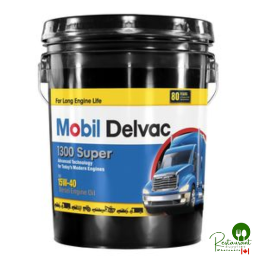 MOBIL DELVAC 1300 CK-4 15W-40 DIESEL ENGINE OIL – 5 GALLON PAIL
