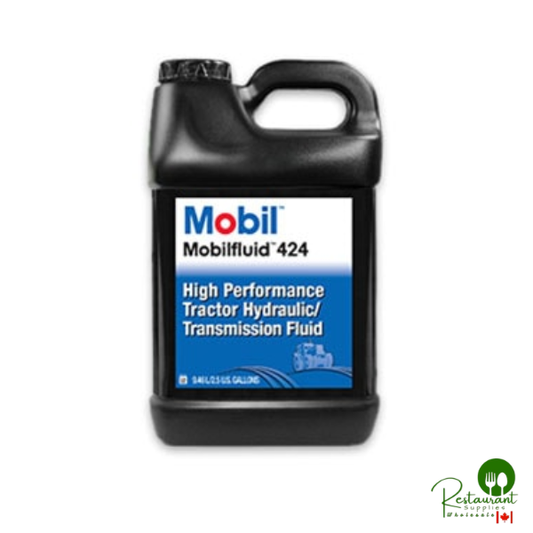 MOBIL FLUID 424 – 2.5 GALLON JUG – CASE OF TWO JUGS