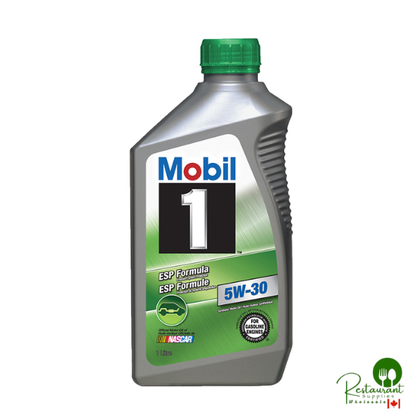 MOBIL 1 ESP EMISSION SYSTEM PROTECTION 5w30 100% SYNTHETIC, (MEETS ALL VW SPECS) – CASE OF 6 – 1 LITER JUGS