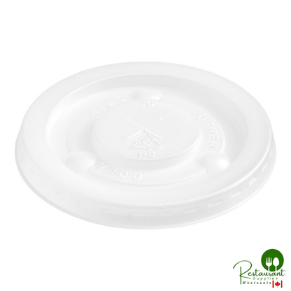 WNA Comet Frost-Flex 16 oz. Translucent Lid with Straw Slot - 1,000/Case