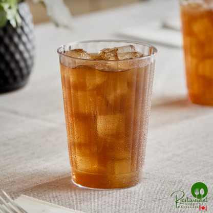 Fineline Renaissance 2412 12 oz. Clear Hard Plastic Crystal Tumbler - 240/Case