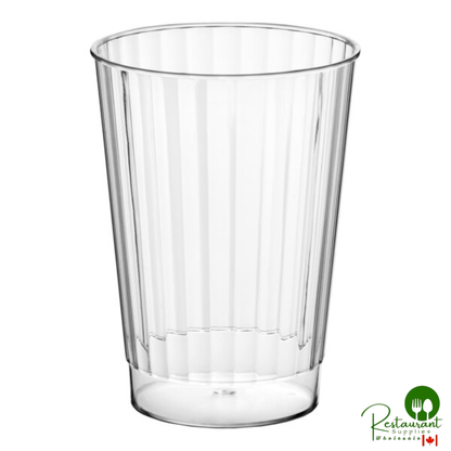 Fineline Renaissance 2412 12 oz. Clear Hard Plastic Crystal Tumbler - 240/Case