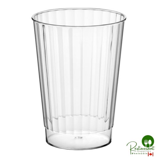 Fineline Renaissance 2412 12 oz. Clear Hard Plastic Crystal Tumbler - 240/Case